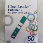 GlucoLeader Enhance 2 Kan Şekeri Ölçüm Çubukları 50 Adet Strip
